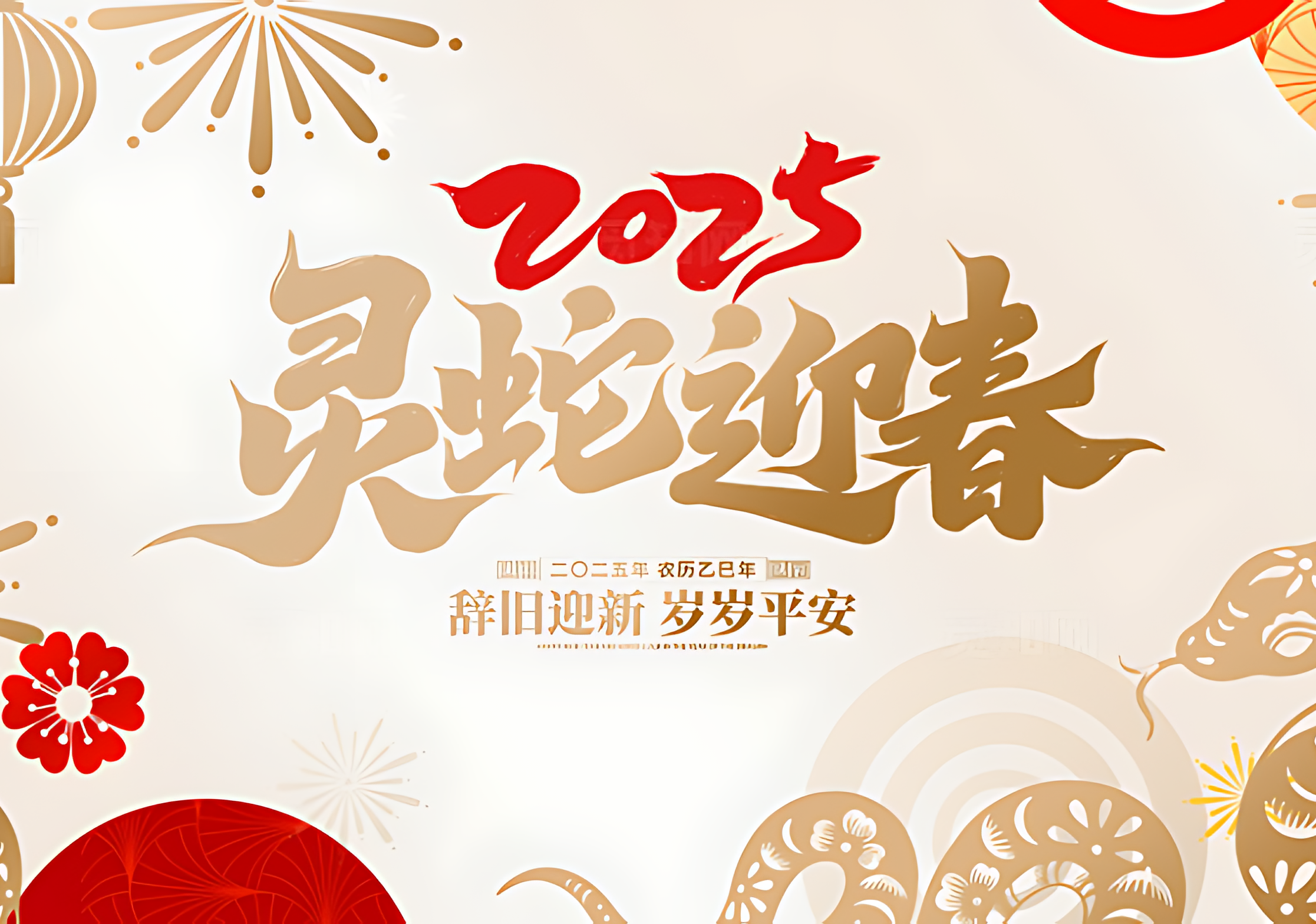 金蛇贺岁，共启新章！